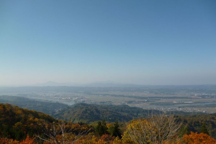 金倉山休憩所からの眺め