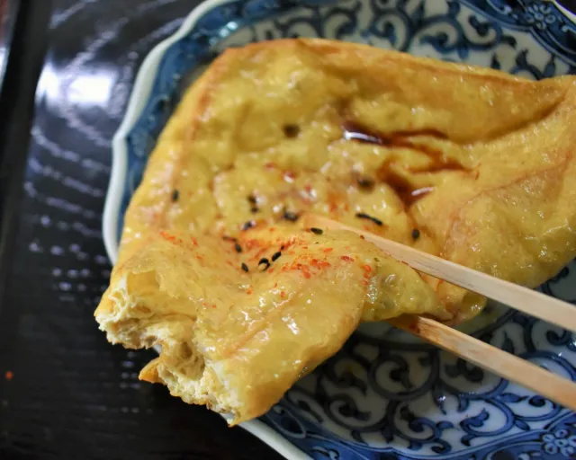揚げたての三角揚げが食べたい/阿賀野市