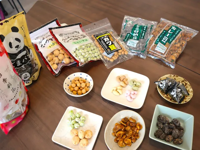 福来る!新潟のおいしい豆菓子を食べてみた「内山藤三郎商店」「成沢商店」/新潟市・弥彦村