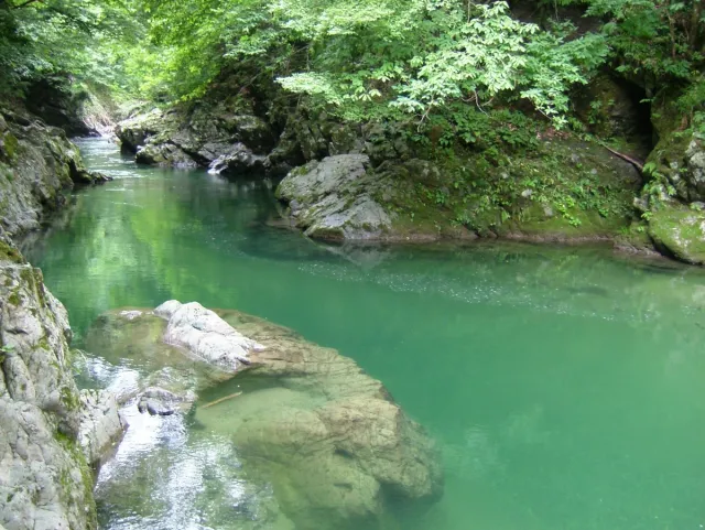 仙見川渓谷