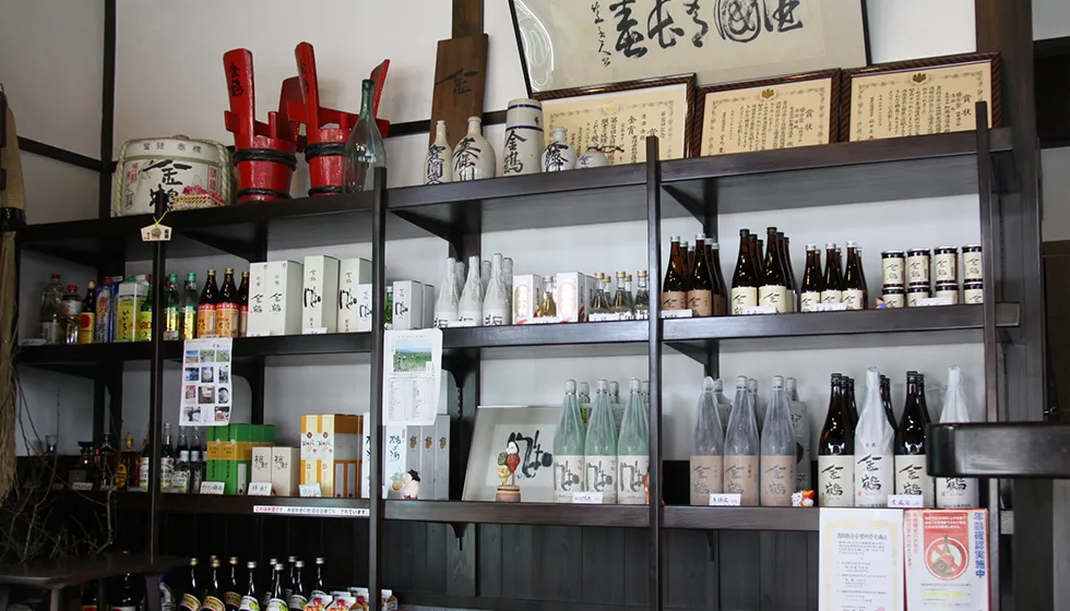 地酒ファンを魅了する銘酒が並びます。