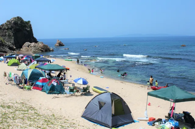今川海水浴場(釜ノ前~上山)