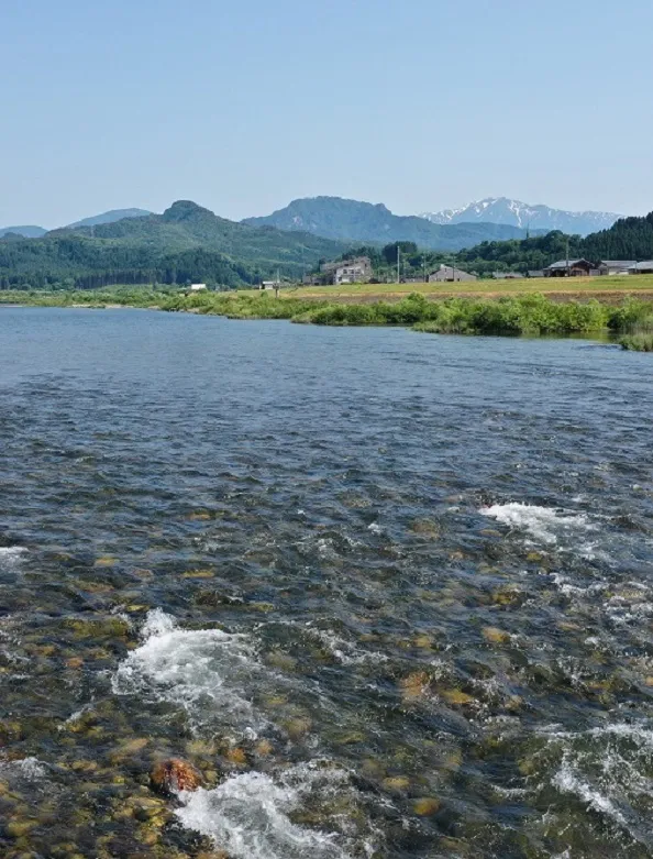 温泉橋上流