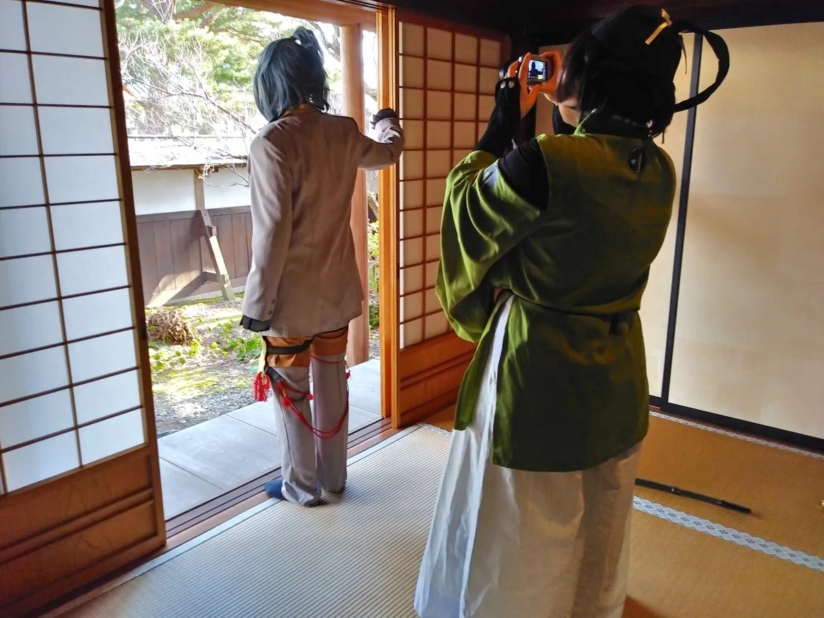 今では、コスプレの撮影に訪れる人もいます!
