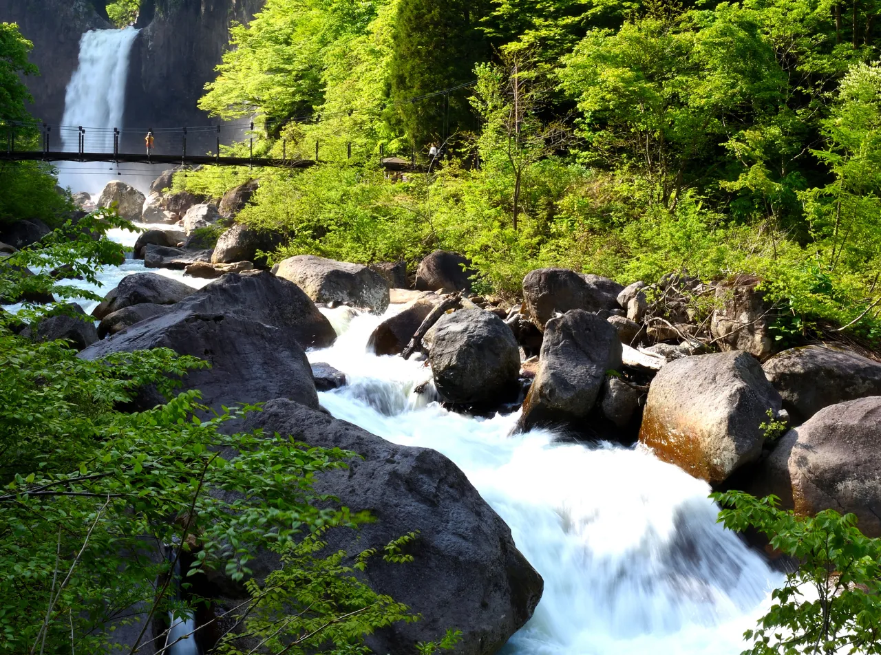 遠くから見える様も美しい