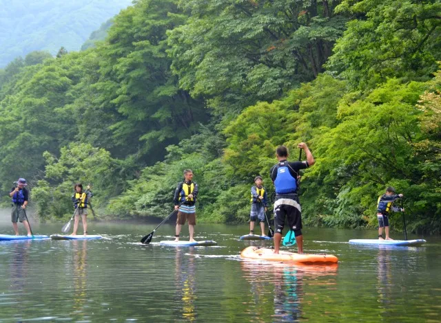 大源太湖 SUP(スタンドアップパドル)体験(半日コース)