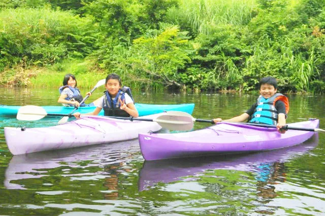 初心者・お子様大歓迎!カヌー体験70分プラン