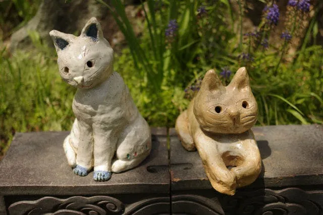 あなただけの可愛い作品をつくろう!猫の置物(1個)