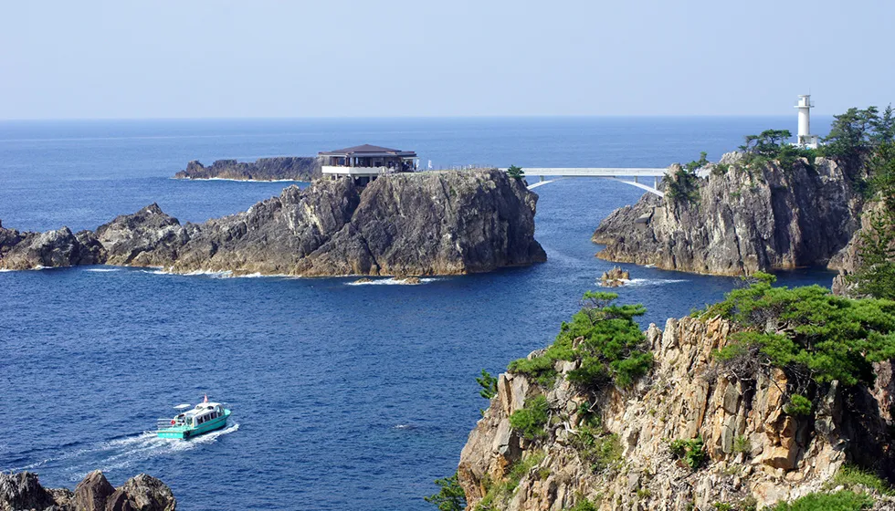 通称“まちこ橋”を渡ったところに展望台があります。