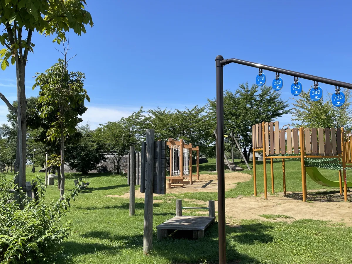 水道公園の遊具