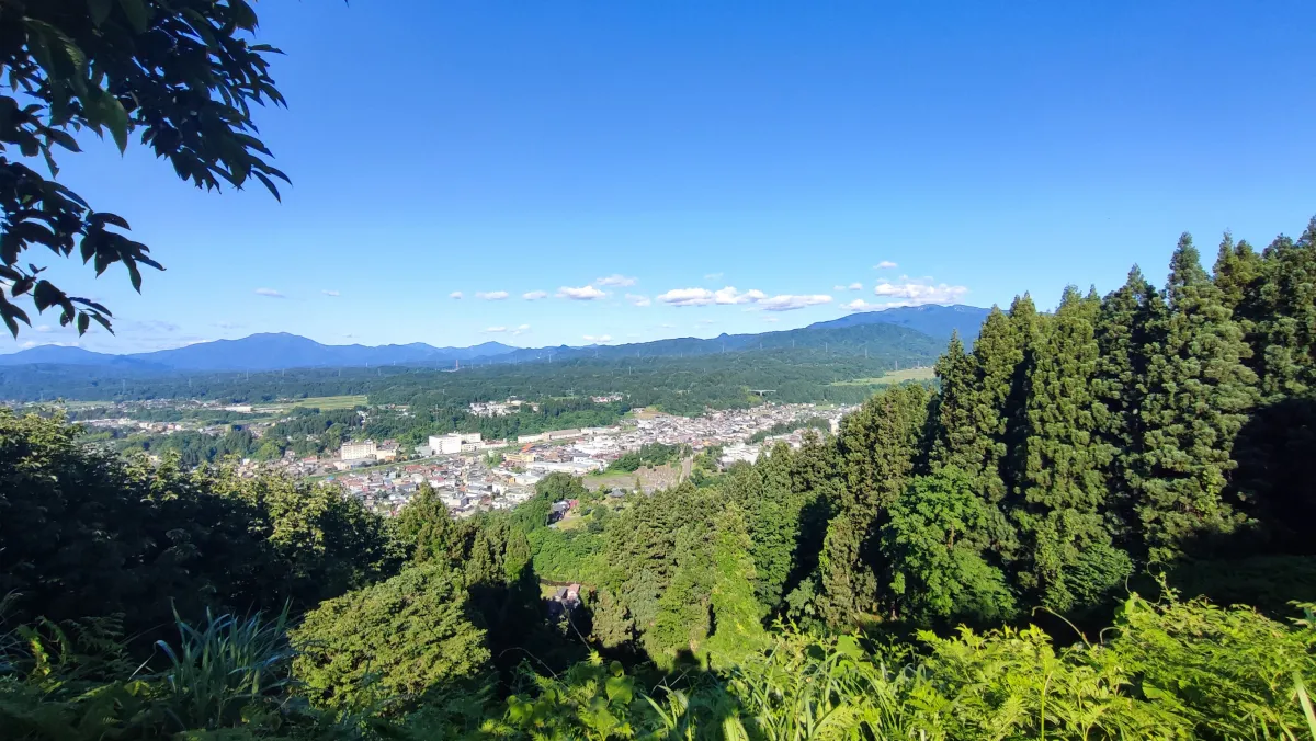 城山からの眺め