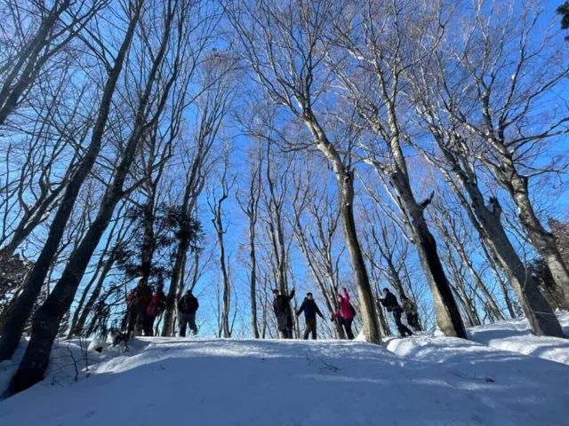 棚田かんじきウォーク&雪上ティータイム