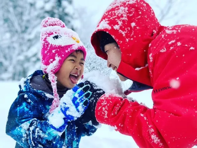 【はじめての雪遊び体験】 ゆきぐにたんけんたい(あてま 森と水辺の教室 ポポラ)