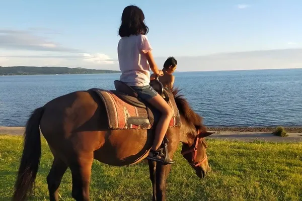 Beach Riding 海で乗馬体験!